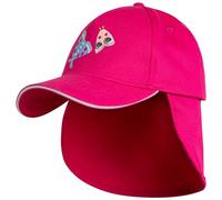 Trespass Unisex Kids Outdoor Hat Removable Neck Protector Baseballcap Cabello Ii Strawberry