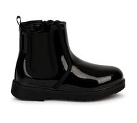 Trespass Unisex Kids Patent Chelsea Boot with Zip and Grip Sole Ziya