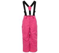 Trespass Unisex Kids Ski Trousers Rumi - Waterproof Padded Salopettes, Tricot Lining, 2 Zipped Pockets, Detachable Braces, Side Leg Zips, Kick Patches, Gaiters