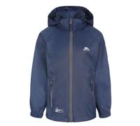 Trespass Kids Waterproof Packaway Jacket Qikpac X Navy/Carbon 7/8