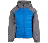 Trespass Unisex Long Sleeve Hooded Top Roadie - Quilted Hybrid Fleece, Padded Front and Back Panels, 2 Zip Pockets, Binding at Hood, Hem and Cuff, Warm and Comfortable Fit