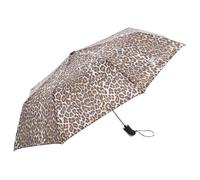 Trespass Unisex Maggiemay Umbrella with Sleeve, Leopard Print,Brown, One Size (Pack of 2)