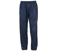 Trespass Unisex Packaway Waterproof Trousers Qikpac Dark Navy in Size - S
