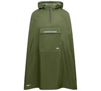 Trespass Unisex Poncho Qikpac - Waterproof Windproof Rain Cover, Adjustable Hood, Contrast Zips, Patch Pocket, Reflective Trims, Packaway Pouch