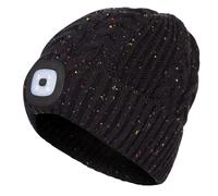 Trespass Unisex Rechargeable LED Beanie Hat Dazzle