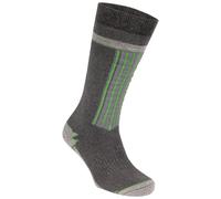 Trespass Unisex Ski Socks 2 Pack Long Length with Arch Support Cushioning Winski