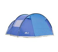 Trespass Unisex Tent Torrisdale - Waterproof 6 Man Tent, 2 Bedroom, Double Layer, Sewn in Groundsheet, Electrical Cable Openings, Double Skin Camping Festival Shelter