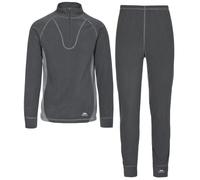 (XS, Cement) Trespass Unisex Thriller Thermal Top And Bottom Set