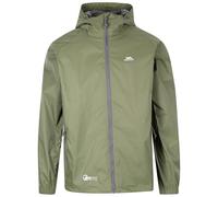 Trespass Unisex Waterproof Packaway Jacket Qikpac Moss in Size - XXXL