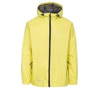 Trespass Unisex Waterproof Packaway Jacket Qikpac Yellow in Size - XXXS