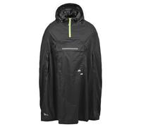 Trespass Unisex Waterproof Poncho Qikpac Black in Size - M