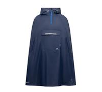 Trespass Unisex Poncho Qikpac - Waterproof Windproof Rain Cover, Adjustable Hood, Contrast Zips, Patch Pocket, Reflective Trims, Packaway Pouch