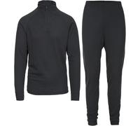 Trespass Unite360 Black Thermal Women Men Ski Base Layer Warm Top Tights Set