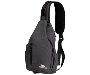 Trespass Versa Sling Bag Crossbody - Durable Polyester with PU, 3 Zip Pockets, Quick-Release Strap, Interchangeable Directions, Hidden Pocket | Unisex