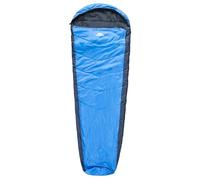 Trespass Water Repellent Sleeping Bag Doze - 3 Season, 230cm x 85cm x 55cm, 2 Way Zipper, Shoulder Baffle, Comfort: 1°C, Upper Limit: 6°C, Lower Limit: -10°C