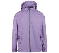 Trespass Waterproof Jacket Men Women Packaway Rain Coat With Hood, Light Rain Jacket Windbreaker, Raincoat In A Bag, Rain Coats For Men, Rain Coats for Women Qikpac X