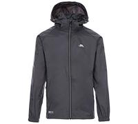 Trespass Waterproof Jacket Men Women Packaway Rain Coat With Hood, Light Rain Jacket Windbreaker, Raincoat In A Bag, Rain Coats For Men, Rain Coats for Women Qikpac X