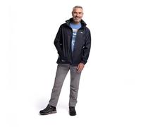 Trespass Waterproof Jacket Men Women Packaway Rain Coat With Hood, Light Rain Jacket Windbreaker, Raincoat In A Bag, Rain Coats For Men, Rain Coats for Women Qikpac X