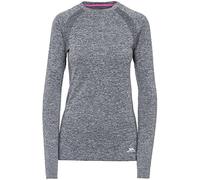 Welina Womens Long Sleeve Active T-Shirt Black M