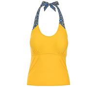 Trespass Winona Tankini Top with Removable Neck Strap & Removable Pads - Sunshine, M