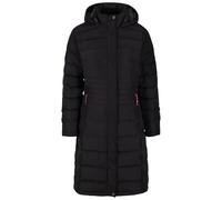 Trespass Womans Down Jacket Fleece Hood Long Length Bitsy