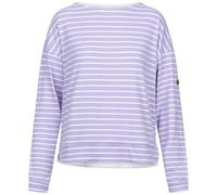Trespass Women Casual Striped Marl Top Soothing - Yarn-Dyed Stripe on Marl Fabric, Soft Hand Feel, Both Sides Brushed, Side Hem Vents, Long Sleeves, Inner Jersey Facings