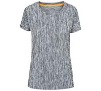 Trespass Women Daffney Quick Dry T-Shirt with Reflective Details - Grey Marl, X-Large