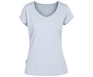 Trespass Women Mirren Quick Dry Stretch T-Shirt - Platinum, X-Large