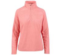 Trespass Womens Fleece Jacket Meadows-Striped Catatonic, Anti-Pilling, Brushed Back, 1/2 Neck Zip, Contrast Trims, Knitted, 100% Polyester Peach Blush