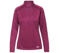 (8, Grape Wine Marl) Trespass Womens 1/2 Zip Fleece Jacket Fairford