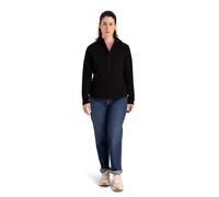 Trespass Womens 1/2 Zip Fleece Metraya Black in Size - 8