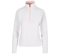 Trespass Womens Fleece Jacket Skylar - Microfleece, Airtrap, 1/2 Zip Neck, Contrast Inner Collar and Trims, Knitted, 100% Polyester Pale Grey