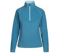 Trespass Womens Fleece Jacket With 1/2 Zip Skylar - Ladies Sweater Long Sleeve, Warm Microfleece Airtrap Outerwear, For Autumn Winter, Travelling, Outdoors Storm Blue