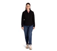Trespass Womens 1/2 Zip Neck Grown On Hood Fleece Top - Metraya