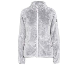 Trespass Womens 300GSM Full Zip Cosy Soft Furry Bonded Fleece Jacket - Telltale