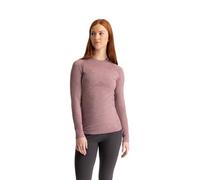 Trespass Womens Active Top Pelina - Seamless, Long Sleeve, Round Neck, Thumb Holes, Reflective Logo, Antibacterial, Wicking, Quick Dry