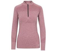 Trespass Womens 1/2 Zip Neck Seamless Reflective Logo Active Top Pelina