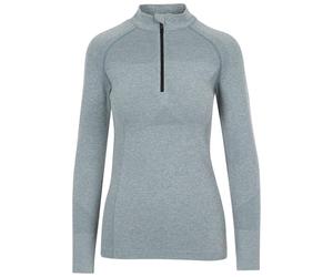 Trespass Womens Active Top TP75 Pelina Zip Teal Mist in Size - 6