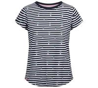 Trespass Womens All Over Printed Top Calypso - Ladies Short Sleeve T-Shirt, Round Neck Casual Tshirt Top, Tropical Pineapples & Stripes Patterned T-Shirt