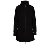 Trespass Womens Anti-Pilling Fleece Maintain - Women's Long Sleeved Full Zip Soft Fleece Jacket, Ladies Warm Recycled Fleece Sweater Coat, Casual Longer Length Top Black