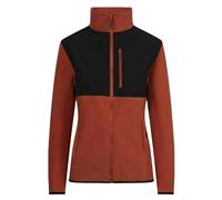 Trespass Womens Arcade AT100 Contrast Fleece Jacket - Burnt Sienna - S - Burnt Sienna - 100% Polyester