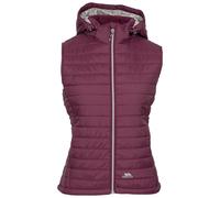 Trespass Women's Aretha Casual Gilet in Maroon | Size: Small Trespass Maroon S