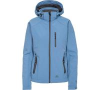 Trespass Women's Bela II Waterproof Soft Shell Jacket - Denim Blue - XS - Denim Blue - 94% Polyester/4% Elastane/2% TPU