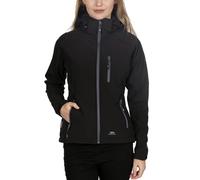 Trespass Womens Softshell Jacket Bela II Black in Size - 12