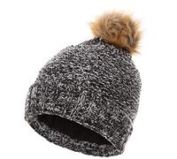 Trespass Womens Bobble Hat Kellisa Black One Size