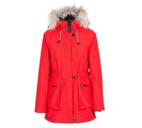 Trespass Women's Caption Waterproof Parka in Red | Size: Large Trespass Red L