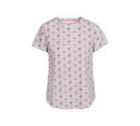 Trespass Women's Cara Flamingo Casual Top - White - White - L - 60% Cotton/40% Polyester