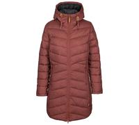 Trespass Womens Padded Jacket Long Length with Grown On Hood and 2 Pockets Turka