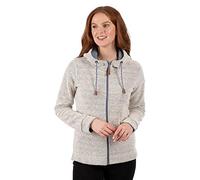 Trespass Womens Casual Hoodie Ronee - Women's Long Sleeve Textured Knit Hooded Top, Full Zip Hoodie, Ladies Jumper with Pockets