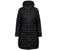 Trespass Women's Casual Jacket Dorothea - Padded, Fake Down Touch, Stitched Baffles, 2 Zip Pockets, Inner Storm Flap, 2 Way Zip, Adjustable Hood, Flat Cuff, Longer Length